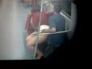 Скрытая камера в вагоне поезда порно