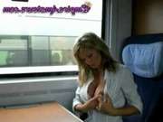 Трахнул попутчицу в поезде русское порно